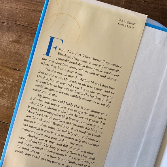 The Story of Arthur Truly by Elizabeth Berg. Hardcover Book - Picture 3 of 7